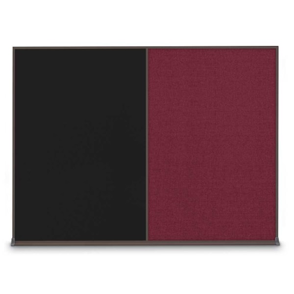 Double Door Radius Plus Corkboard, 60"X
